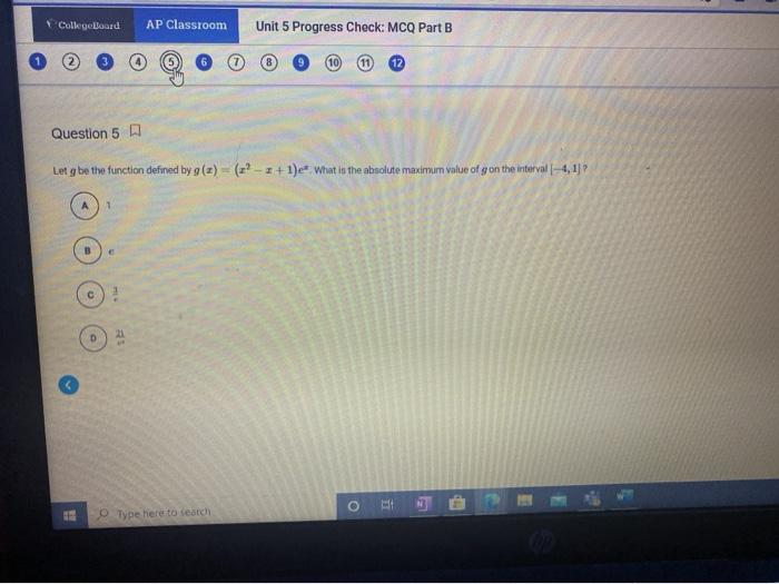 Unit 5 progress check mcq ap bio