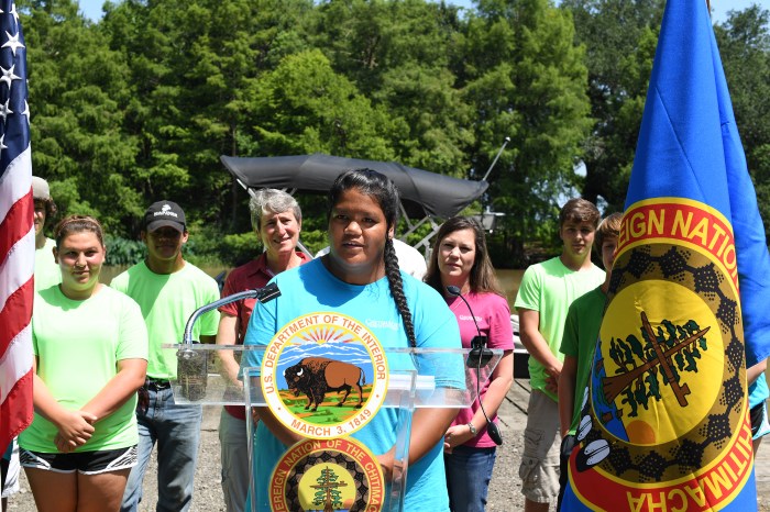 Indian tribes in louisiana map